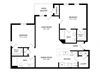 2 Bedroom Floor Plan